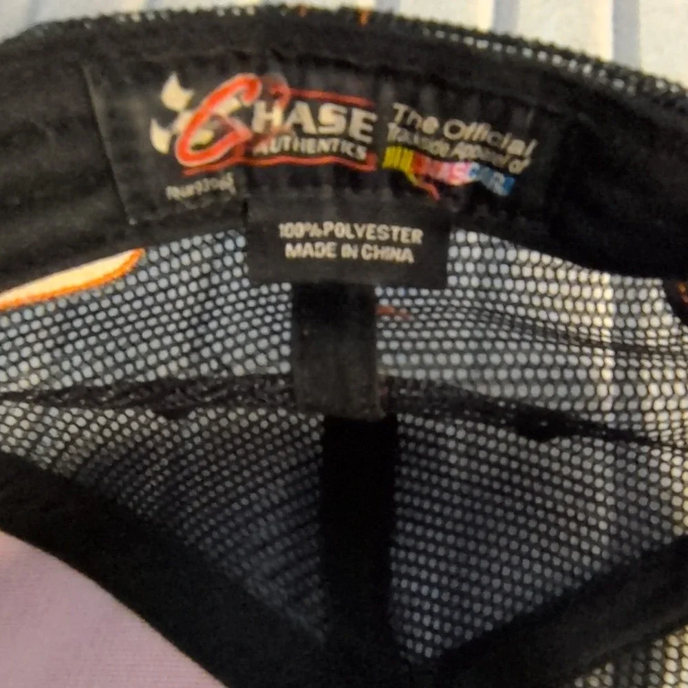 Chase Authentics Ty Dillon RCR Bass Pro Shops NASCAR Cap Orange Black‎